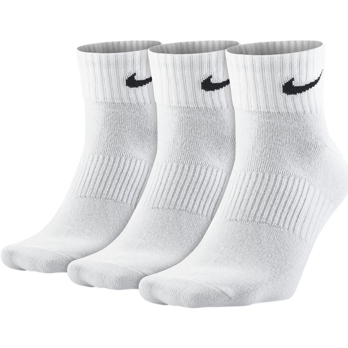 Nike Blanc Chaussettes Ankle 3 Paires x0ktCFb3