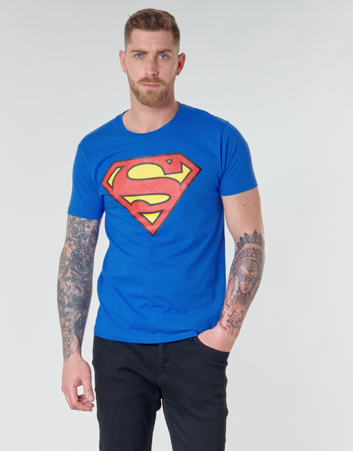 Yurban Bleu SUPERMAN LOGO CLASSIC voaOnZg9