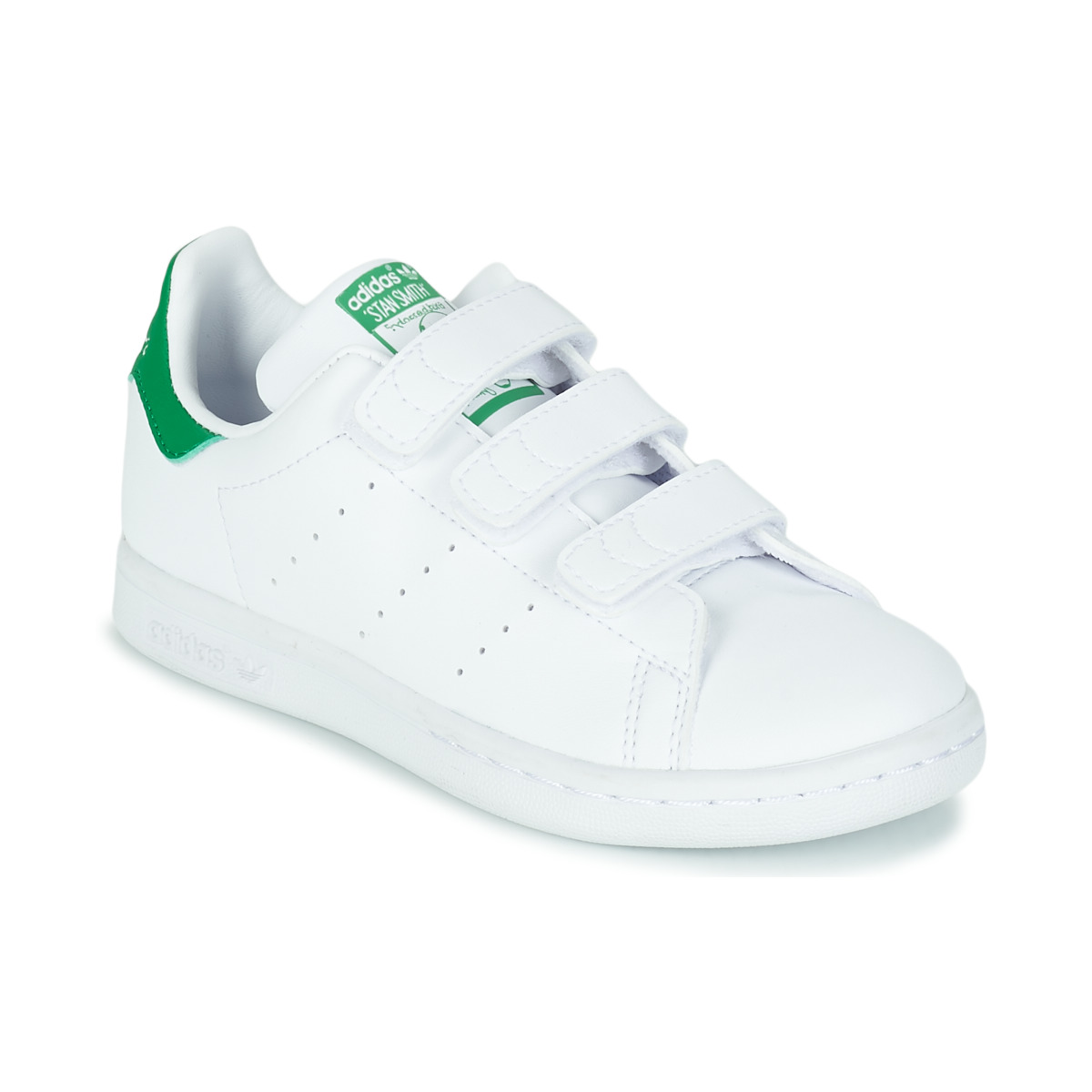adidas Originals Blanc / vert VEGAN STAN SMITH CF C ECO
