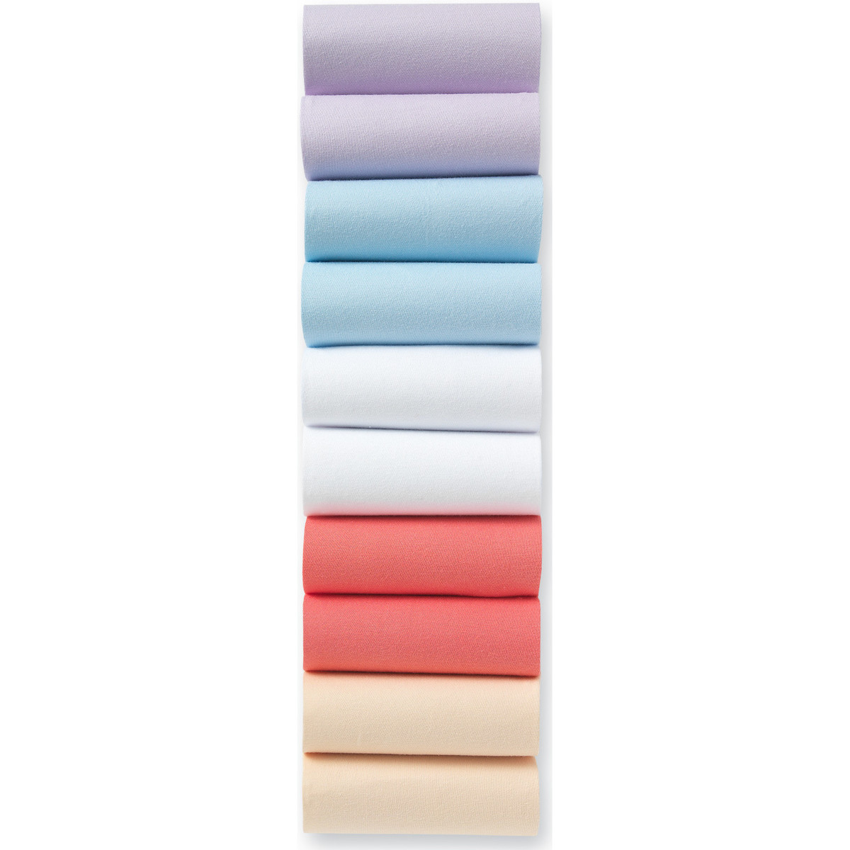 Daxon Multicolore by - Lot de 10 culottes pur coton peigné x3FkGtjw
