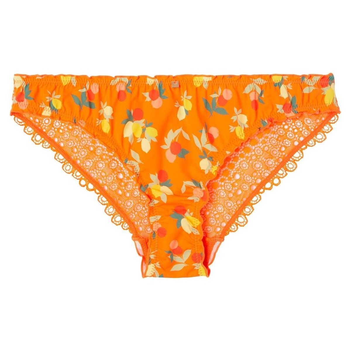 Pomm´poire Orange Culotte imprimé orange Nouméa uB