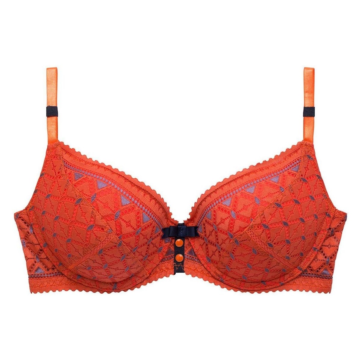 Pomm´poire Orange Soutien-gorge ampliforme coque moulée orange Pamplemousse T5pL16K0