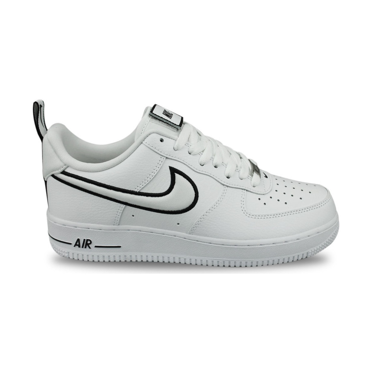 Nike Blanc Air Force 1 Low Outline Swoosh White yYVhln54