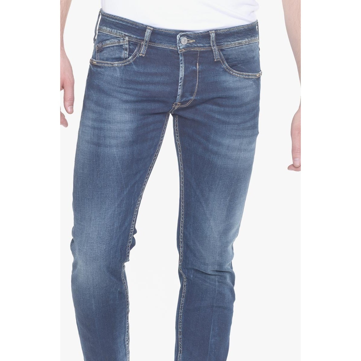 Le Temps des Cerises Bleu Basic 700/11 adjusted jeans vintage bleu T1qr25V5