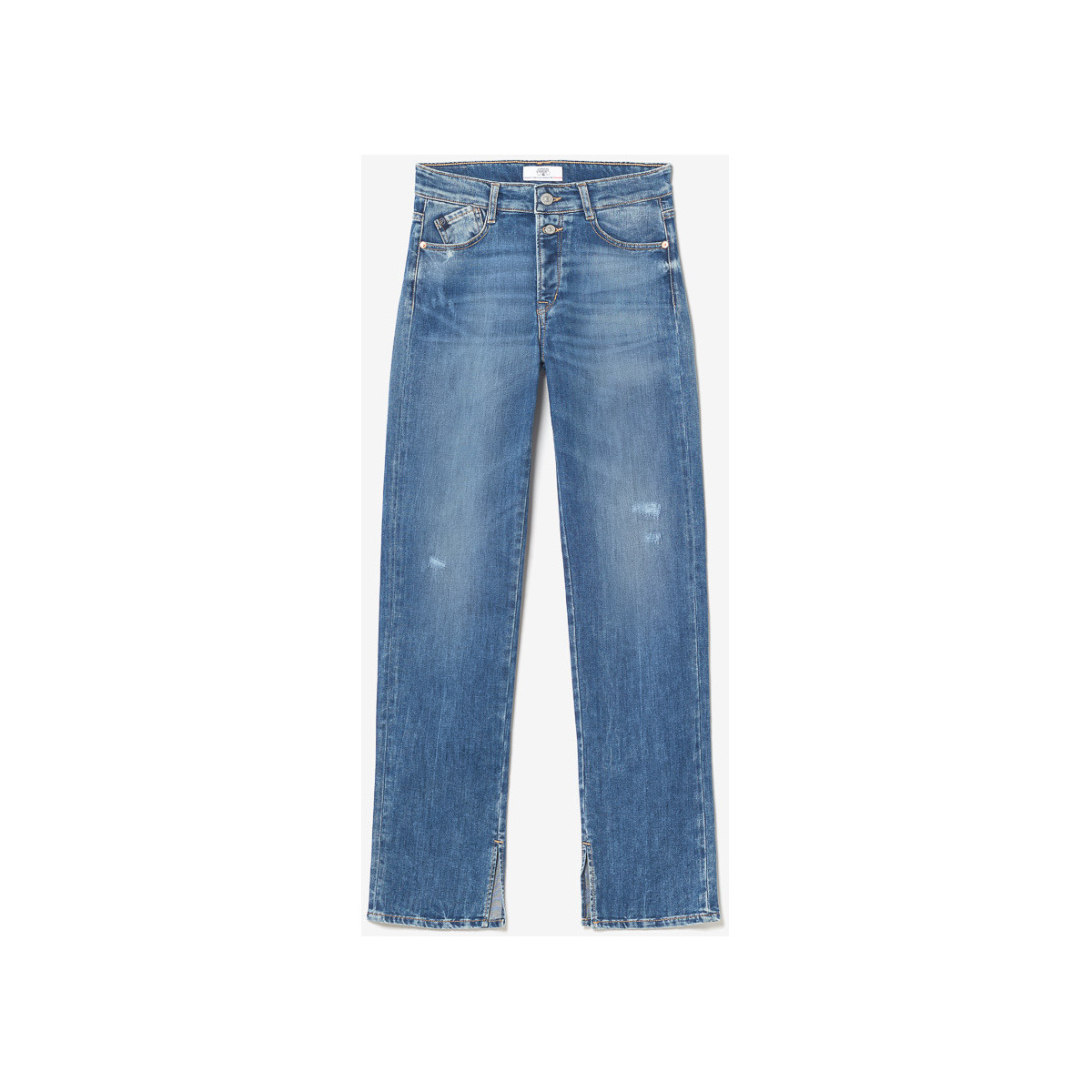 Le Temps des Cerises Bleu Luxe 400/19 mom taille haute jeans destroy bleu zKsdGrKo