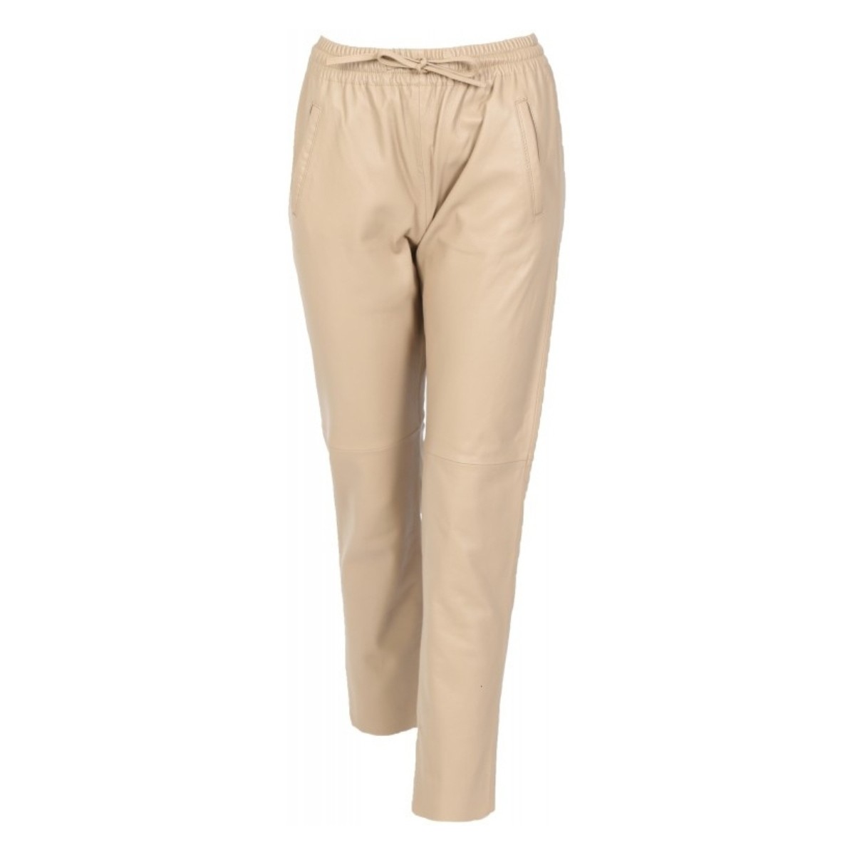 Oakwood Beige Pantalon jogpant en cuir Gift Ref 50426 B