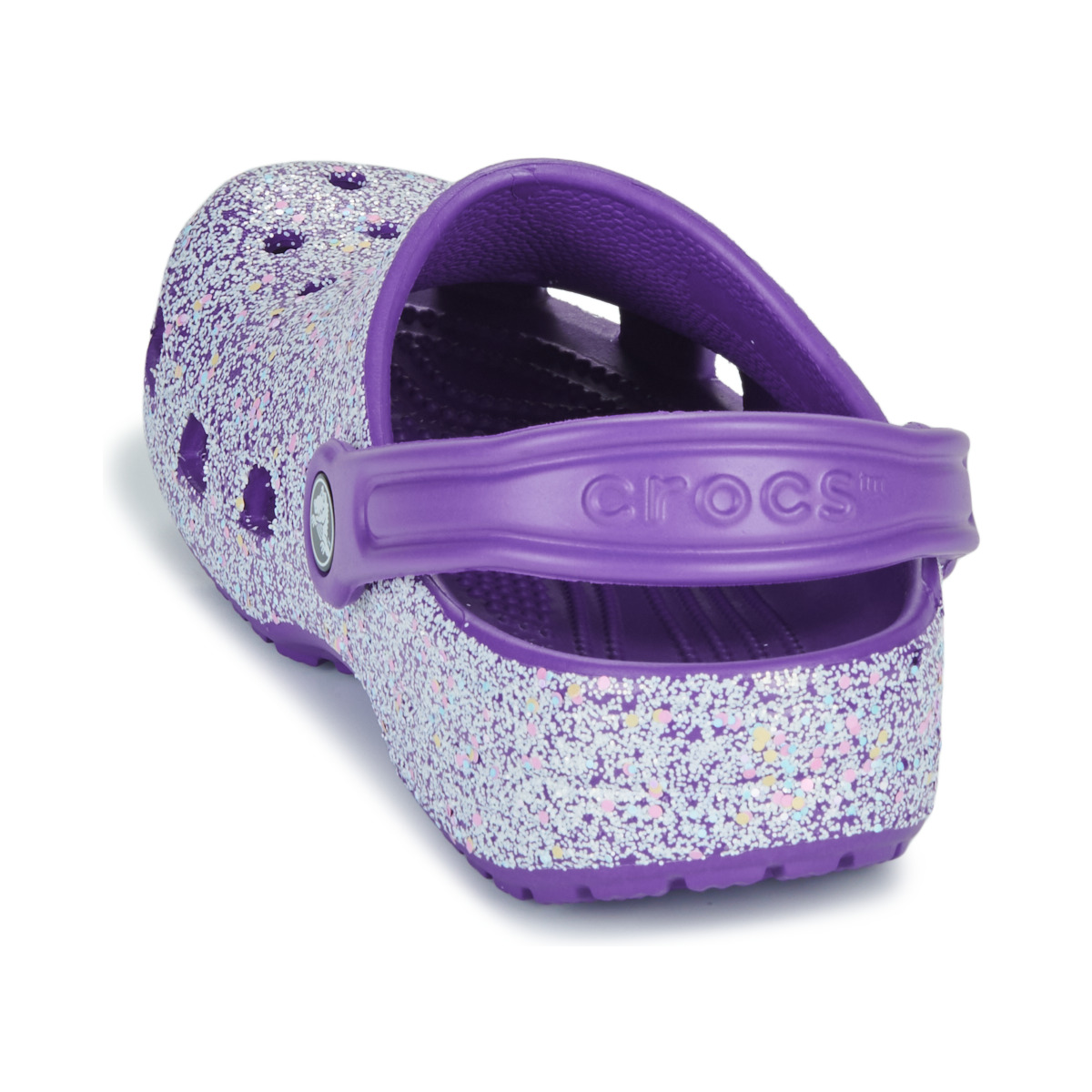 Crocs Violet Classic Glitter Clog K uPVl3rO4