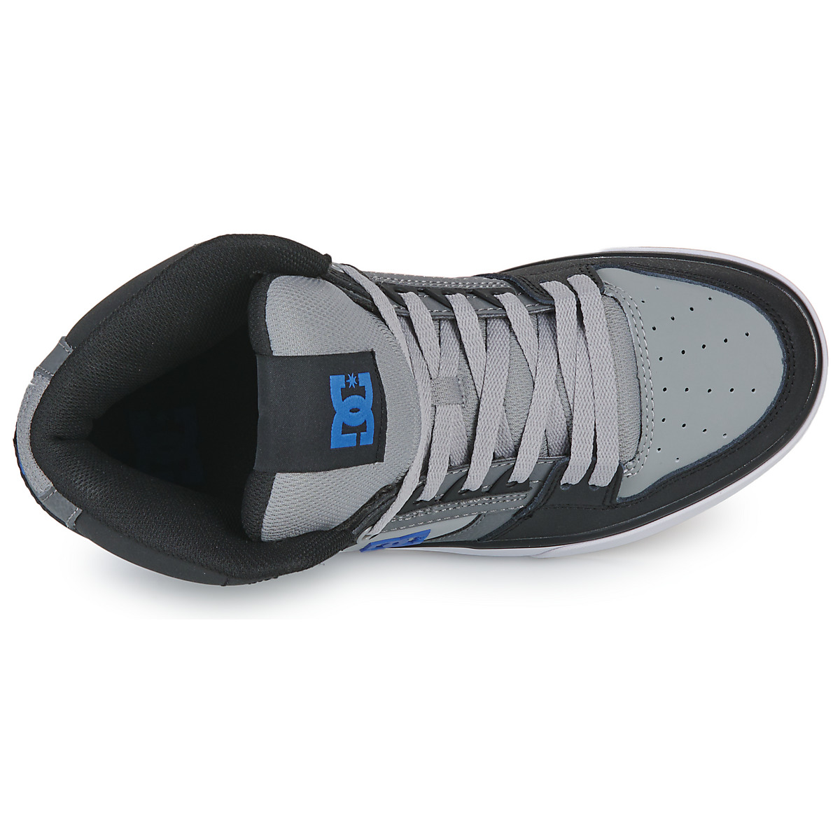 DC Shoes Noir / Gris / Bleu PURE HIGH-TOP WC uy5BibMX