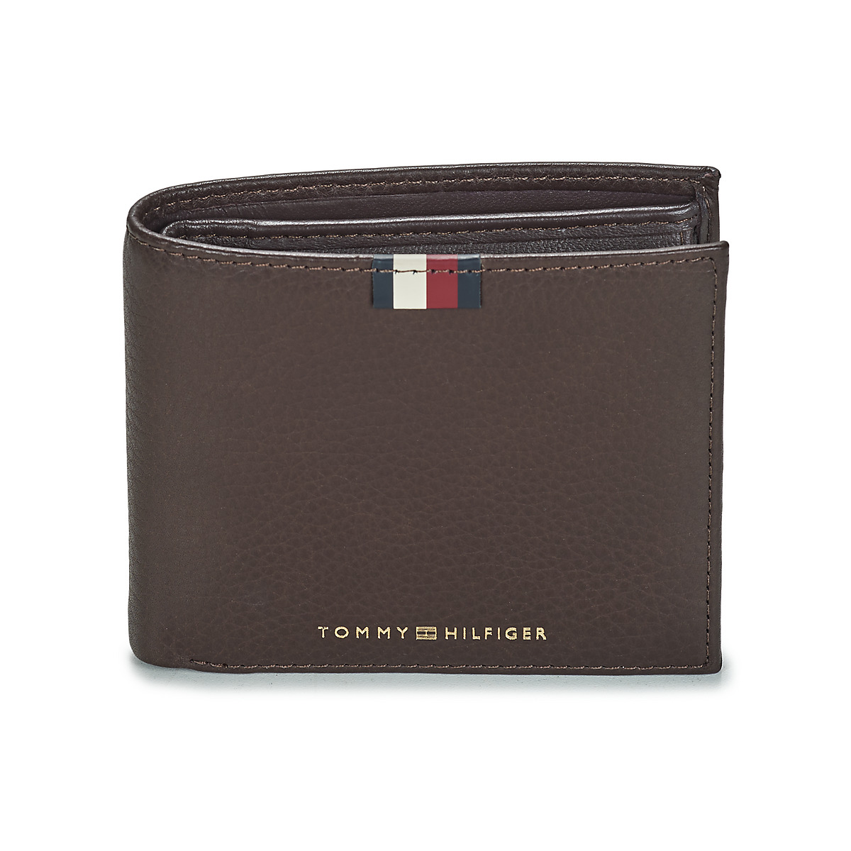 Tommy Hilfiger Marron TH CORP LEATHER CC AND COIN sqJCgpLC