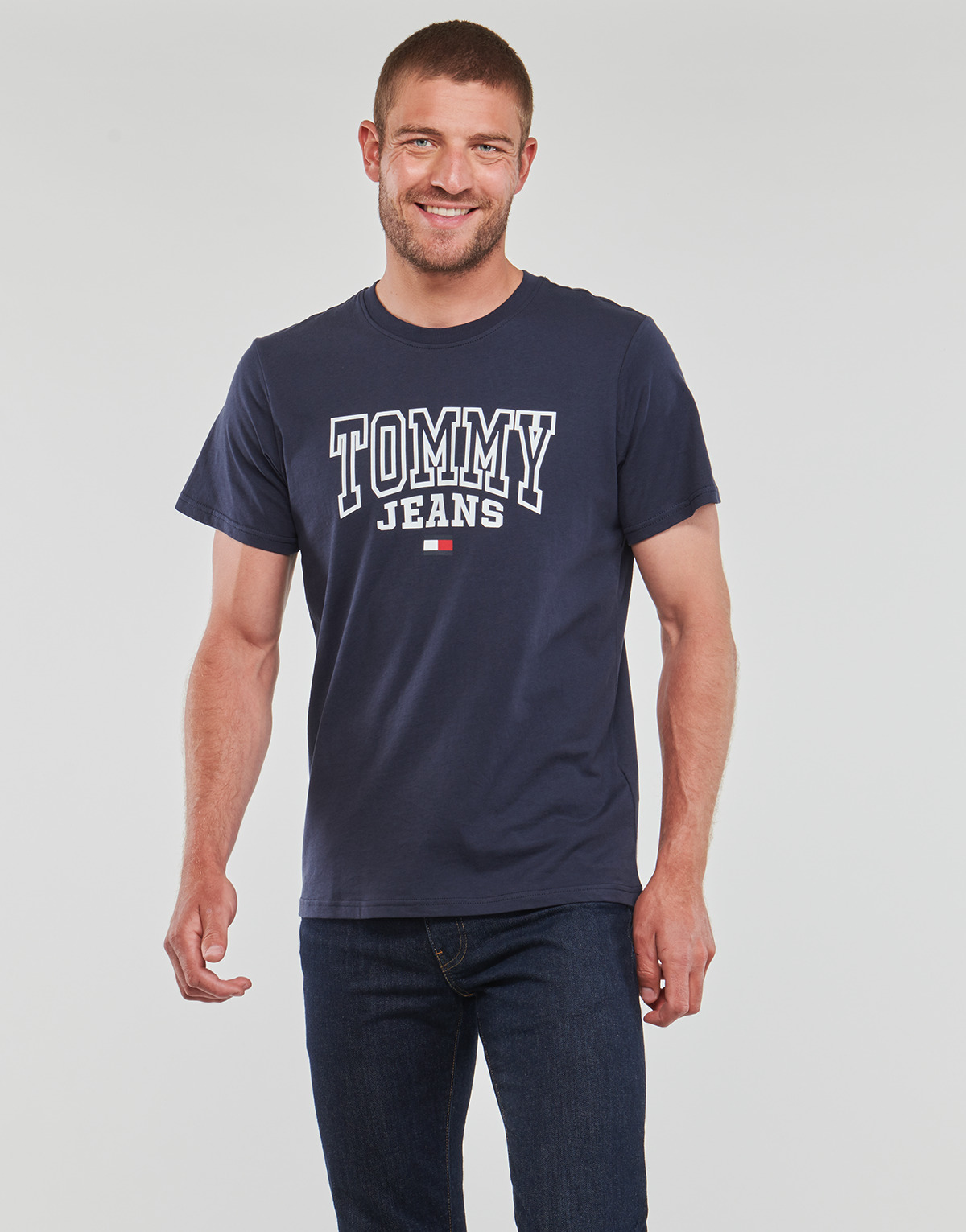 Tommy Jeans Marine TJM RGLR ENTRY GRAPHIC TEE xEANFR2E