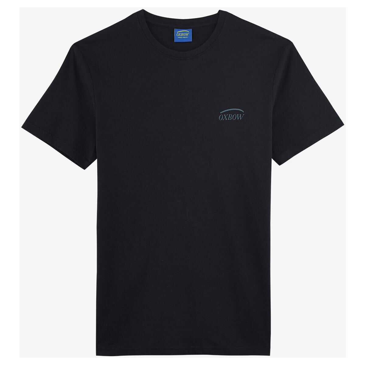 Oxbow Noir Tee-shirt manches courtes imprimé P2TUALF Vh