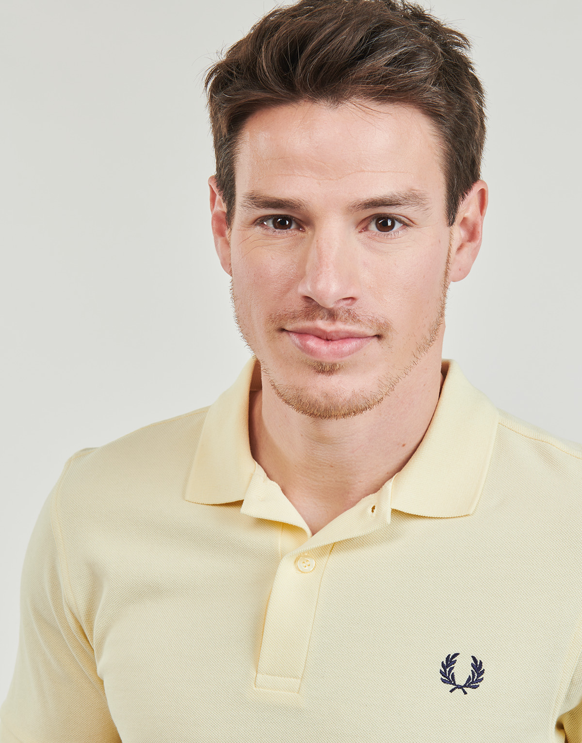 Fred Perry Jaune / Marine PLAIN FRED PERRY SHIRT ZPmqLZBP