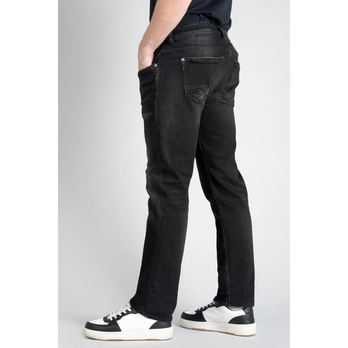 Le Temps des Cerises Noir Spuller 800/12 regular jeans noir XFFdA7Yh