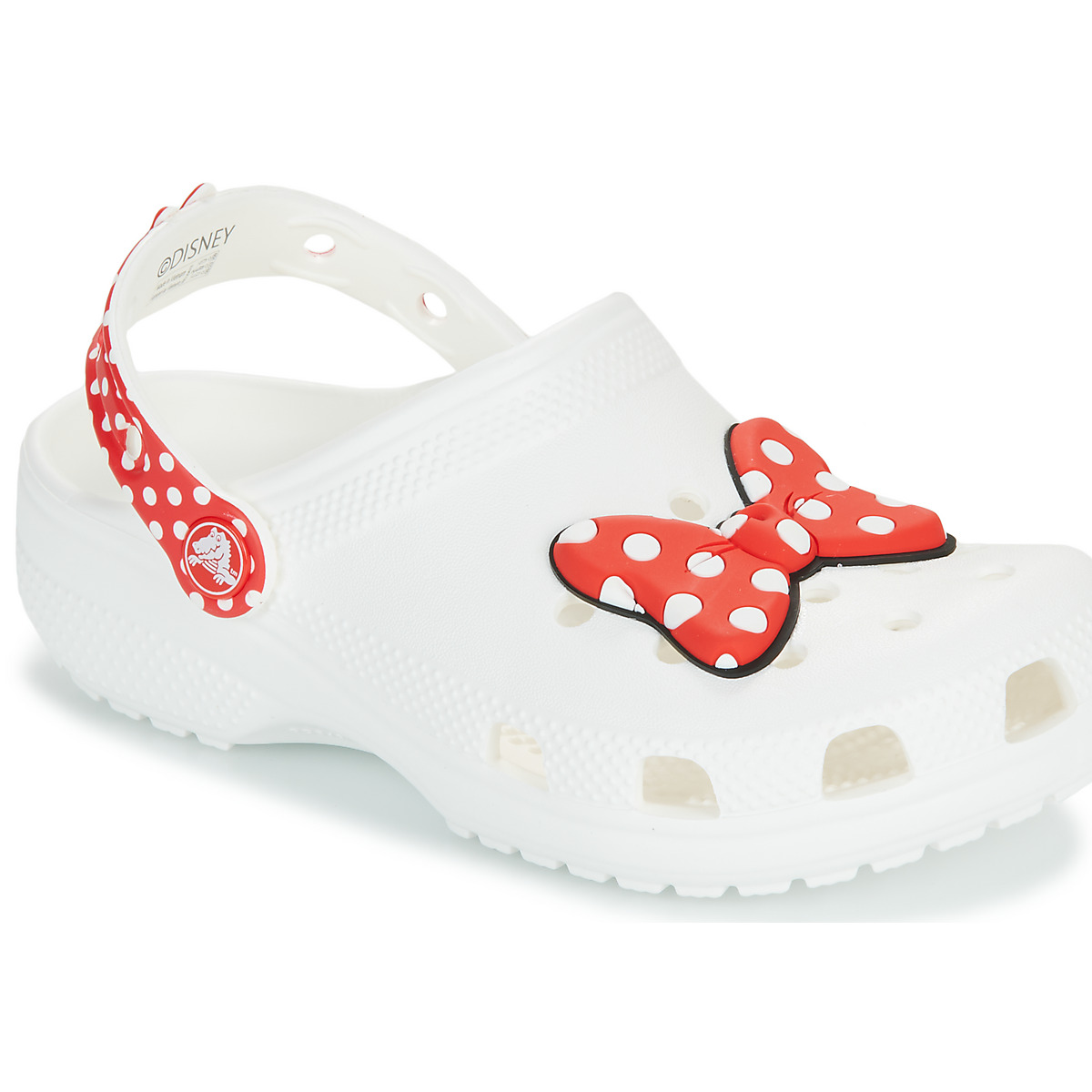 Crocs Blanc / Rouge Disney Minnie Mouse Cls Clg K SHvHh